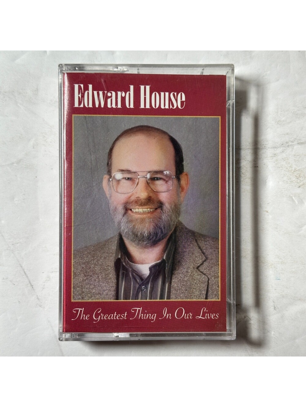 Edward L House Greatest Thing In Our Lives Cassette Rare Newfoundland Canada